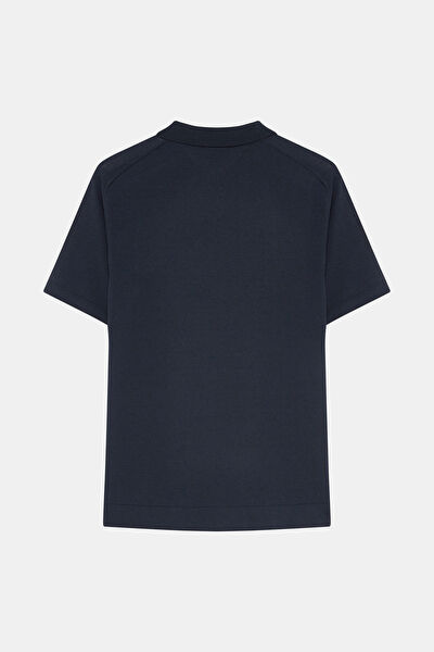 LACİVERT POLO YAKA&nbsp; T-SHIRT 6