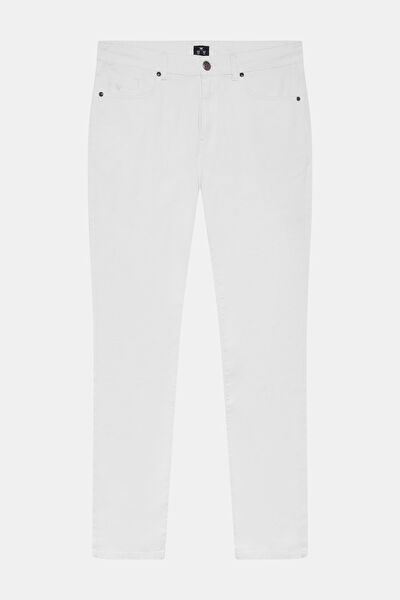 REGULAR BEYAZ JEAN PANTOLON 3