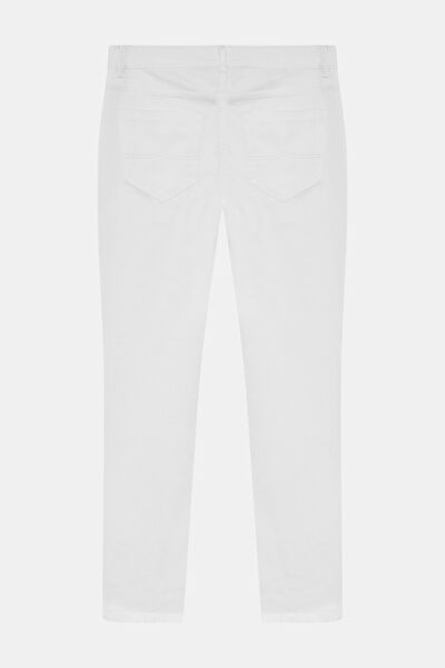 REGULAR BEYAZ JEAN PANTOLON 4