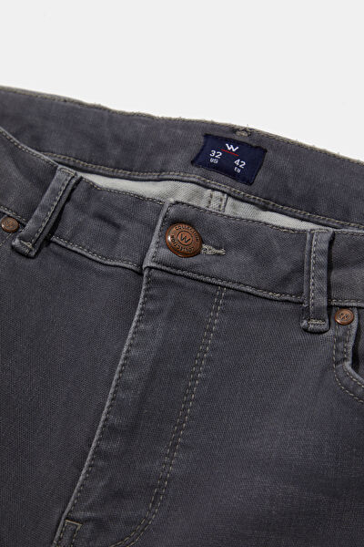 REGULAR GRİ JEAN PANTOLON 4