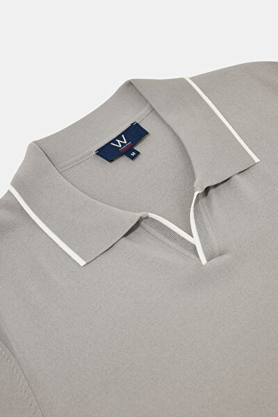 GRİ POLO YAKA T-SHIRT 3