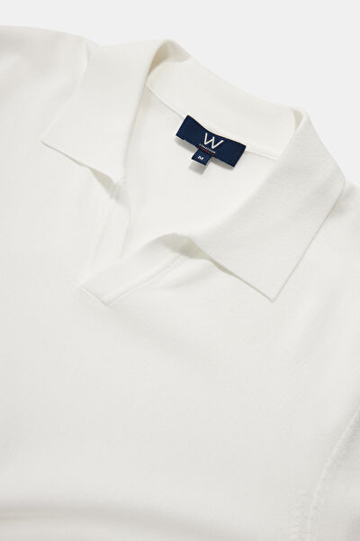 EKRU POLO YAKA T-SHIRT 3