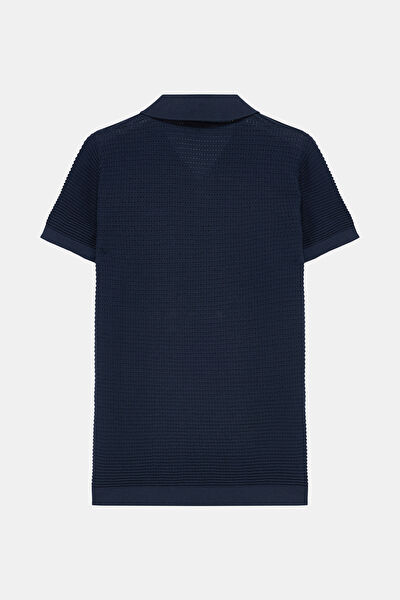LACİVERT POLO YAKA T-SHIRT 6