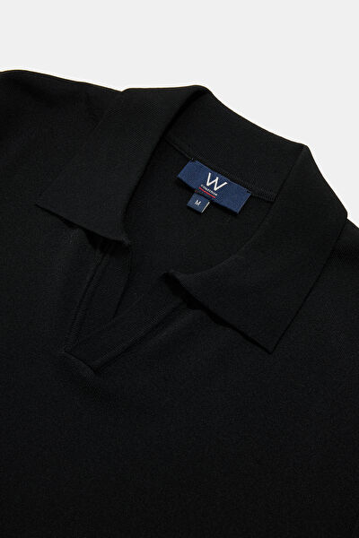 SİYAH POLO YAKA T-SHIRT 3