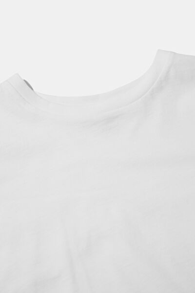 BEYAZ ARKASI GARNİ DETAYLI T-SHIRT 8