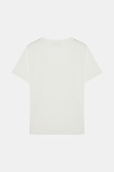 BEYAZ V YAKA T-SHIRT 4