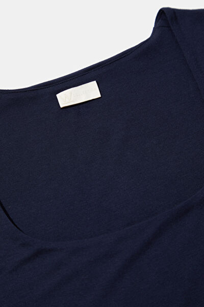 LACİVERT KOLSUZ T-SHIRT 3