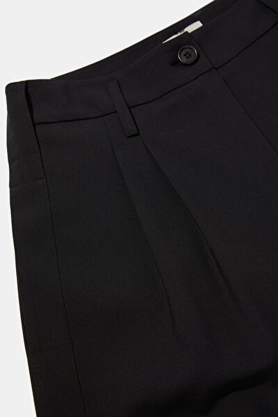 SİYAH WIDE LEG PANTOLON 6