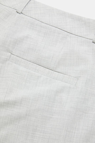 GRİ MELANJ SKINNY LEG PANTOLON 4