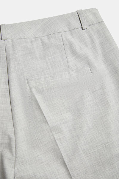 GRİ MELANJ SKINNY LEG PANTOLON 5