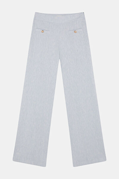 AÇIK MAVİ WIDE LEG PANTOLON 5