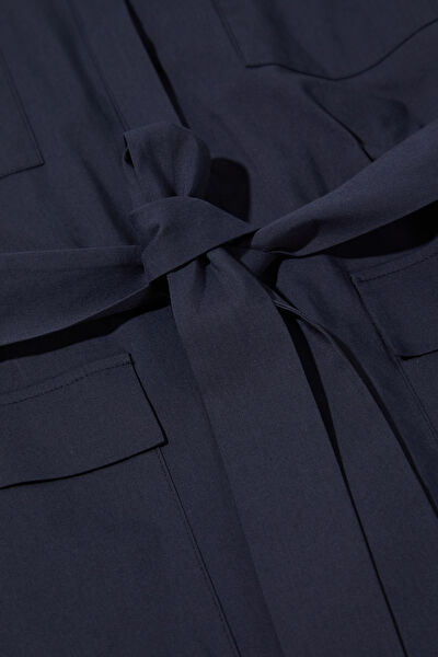 LACİVERT MİNİ ELBİSE 9