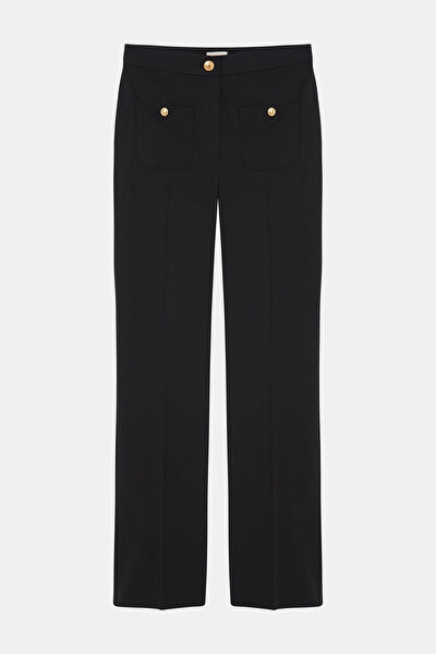 SİYAH STRAIGHT PANTOLON 4