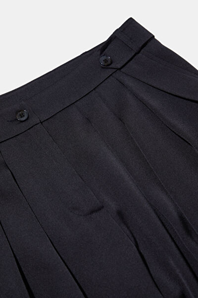 LACİVERT SATEN PANTOLON 7