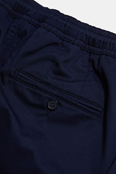 LACİVERT BORU PAÇA SPOR PANTOLON 4