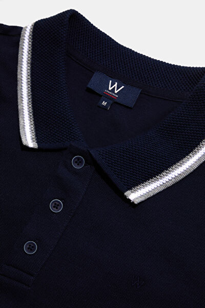 LACİVERT POLO YAKA T-SHIRT 3