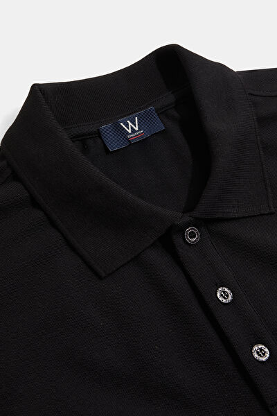 SİYAH POLO YAKA T-SHİRT 3