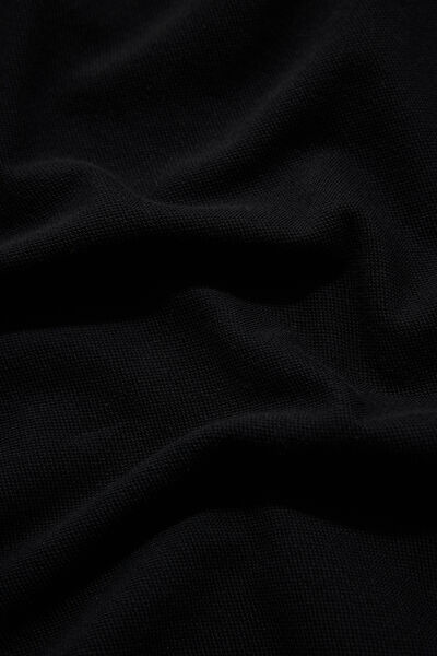 SİYAH POLO YAKA UZUN KOLLU SWEATSHİRT 4