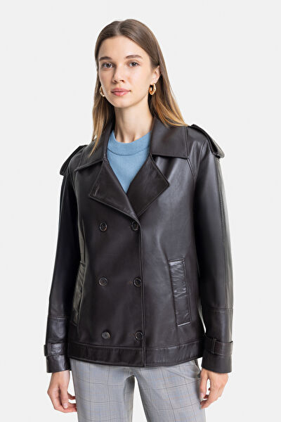 DERİ OVERSIZE CEKET 3