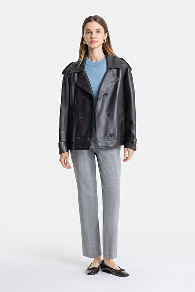DERİ OVERSIZE CEKET 4