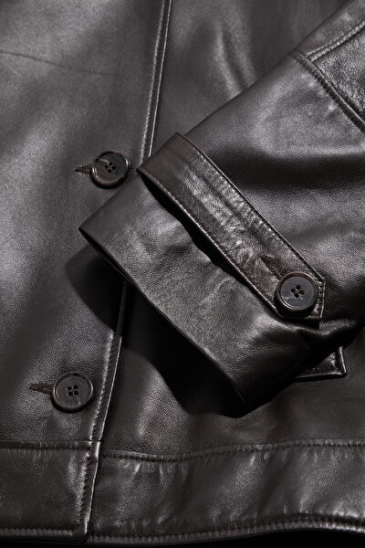 DERİ OVERSIZE CEKET 11