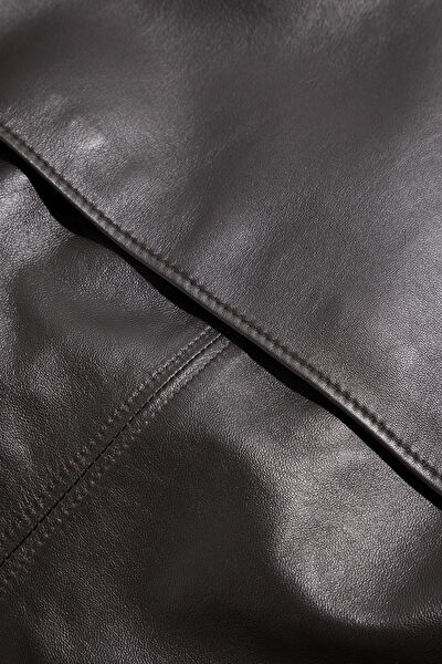 DERİ OVERSIZE CEKET 12