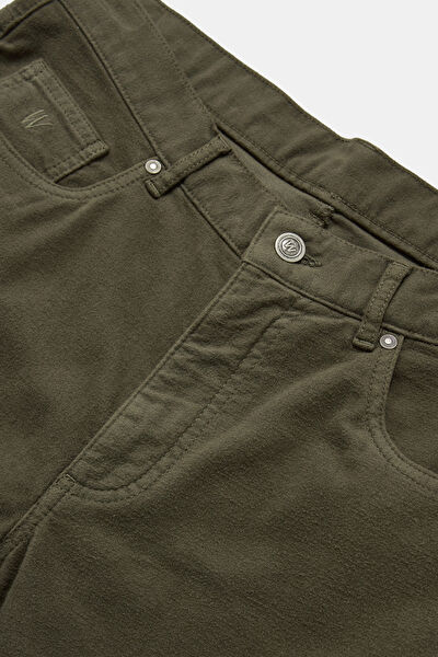 YEŞİL STRAIGHT SPOR PANTOLON 3