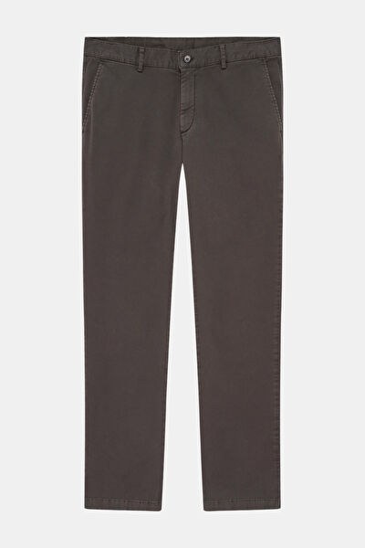 KAHVE STRAIGHT SPOR PANTOLON 4
