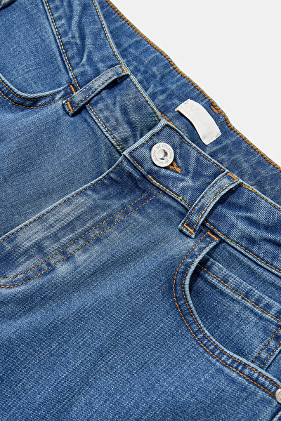 MAVİ WIDE LEG JEAN PANTOLON 7