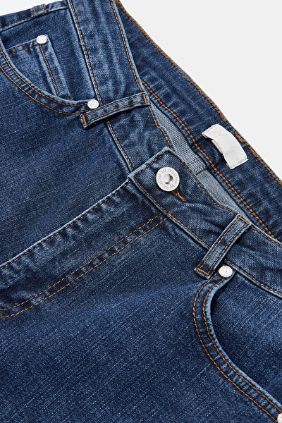 İNDİGO TAŞ DETAYLI JEAN PANTOLON 8