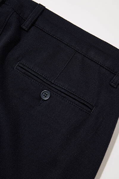 LACİVERT BORU PAÇA SPOR PANTOLON 4