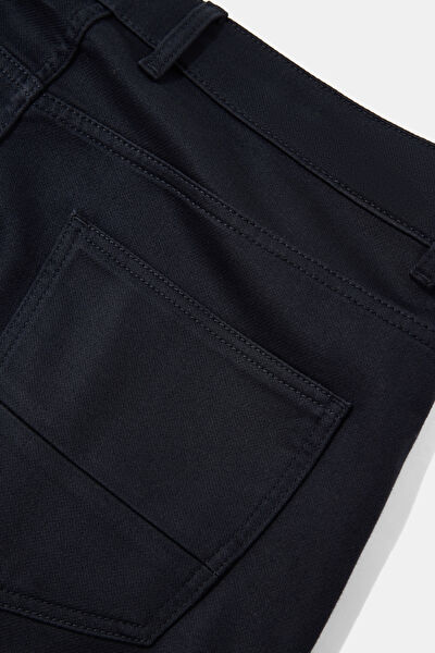 LACİVERT BORU PAÇA SPOR PANTOLON 4