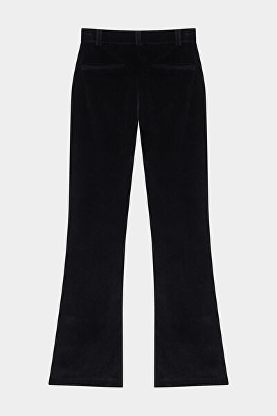 SİYAH WIDE LEG PANTOLON 5