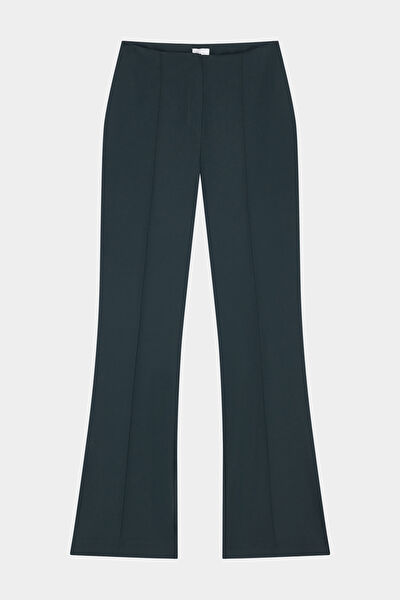 ZÜMRÜT YEŞİLİ STRAIGHT PANTOLON 4