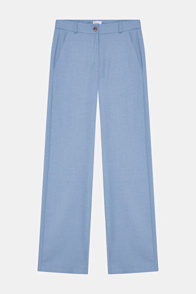 MAVİ WIDE LEG PANTOLON 6