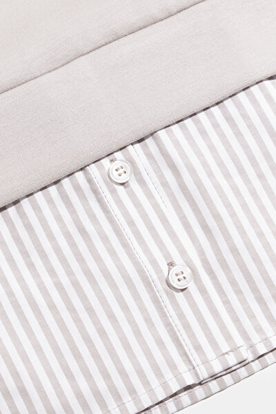 BEJ GARNİ DETAYLI TSHIRT 9