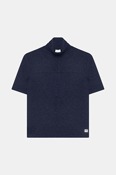 LACİVERT BALIKÇI YAKA TSHIRT 5