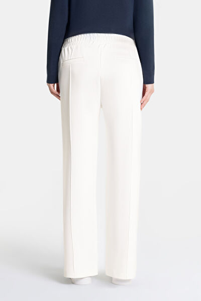 EKRU WIDE LEG SPOR PANTOLON 3