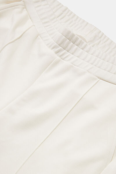 EKRU WIDE LEG SPOR PANTOLON 8