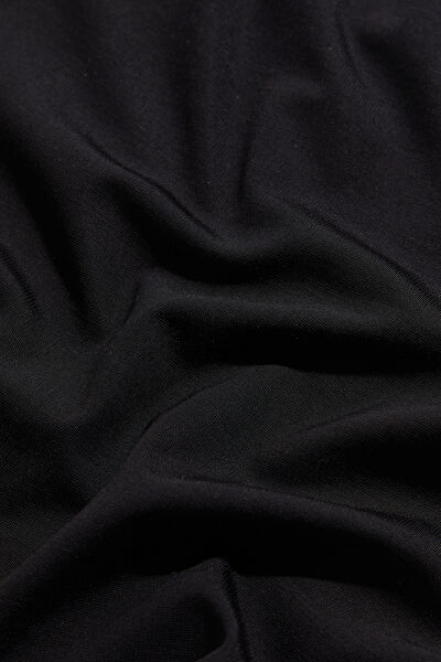 SİYAH ASİMETRİK YAKA TSHIRT 8