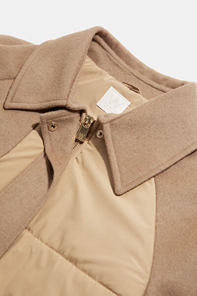 CAMEL GARNİ DETAYLI MONT 8