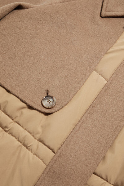 CAMEL GARNİ DETAYLI MONT 9
