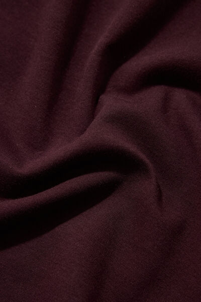 BORDO BİSİKLET YAKA UZUN KOLLU SWEATSHİRT 4