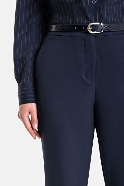 LACİVERT STRAIGHT PANTOLON 4