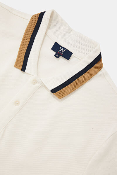 BEYAZ POLO YAKA T-SHİRT 3