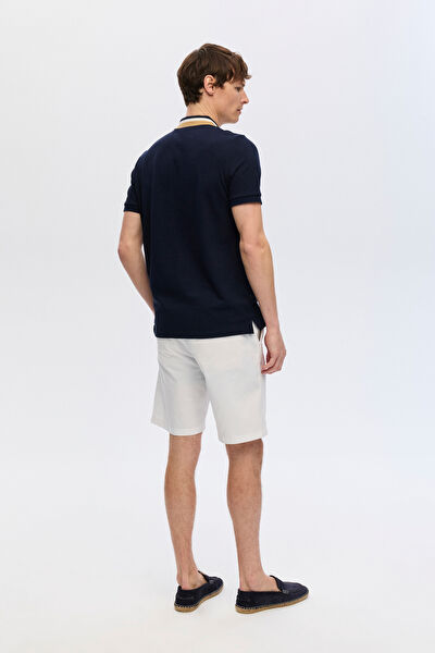 LACİVERT POLO YAKA T-SHİRT 4