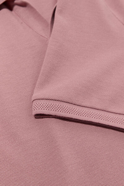 PEMBE POLO YAKA T-SHİRT 8