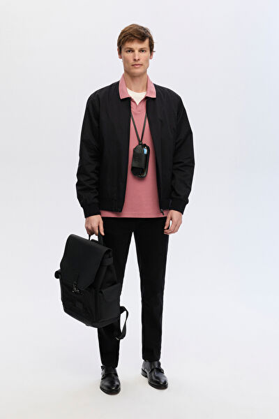 PEMBE POLO YAKA T-SHİRT 3