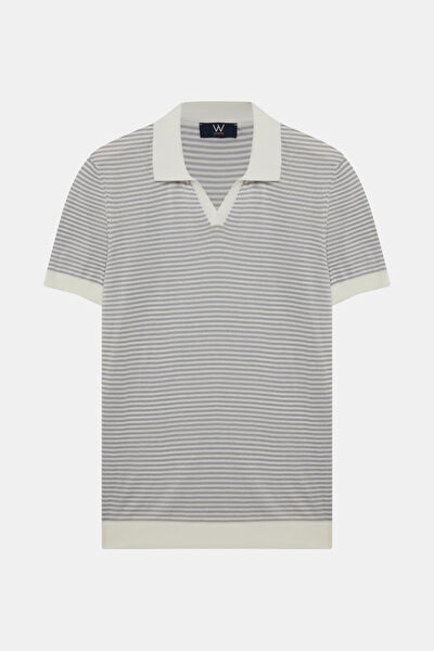 GRİ POLO YAKA T-SHİRT 4