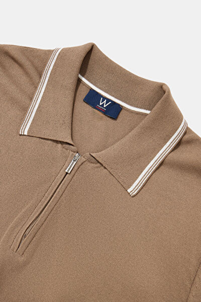 STANDART KALIP VİZON POLO YAKA T-SHİRT 8